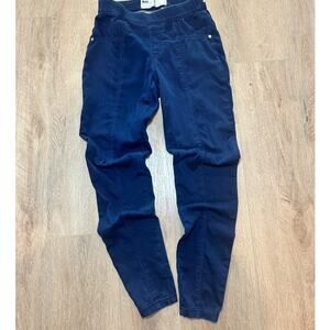 MAC Thermo Denim Leggings Navy Women 38/30 (US 6-8) Pull On Stretch Insulated